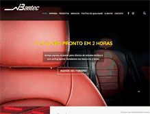 Tablet Screenshot of bantec.com.br